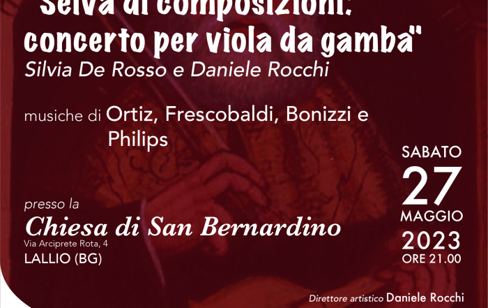 Last concert of the Review: Saturday 27 May h 21