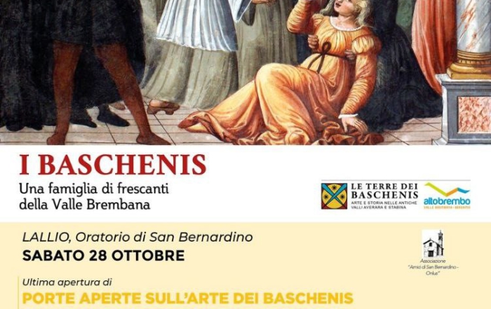 (Italiano) I Baschenis a Lallio: conferenza, visite guidate straordinarie e non solo…