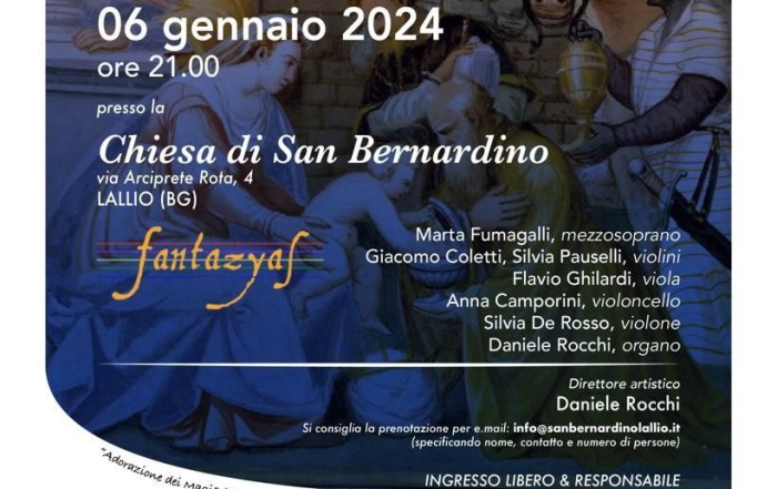 (Italiano) Concerto dell’Epifania 2024