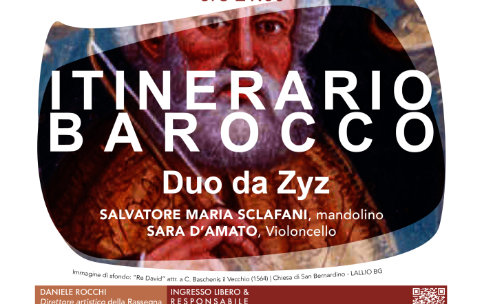 (Italiano) Il primo concerto di Maggio. lunedì 4 ore 21.00