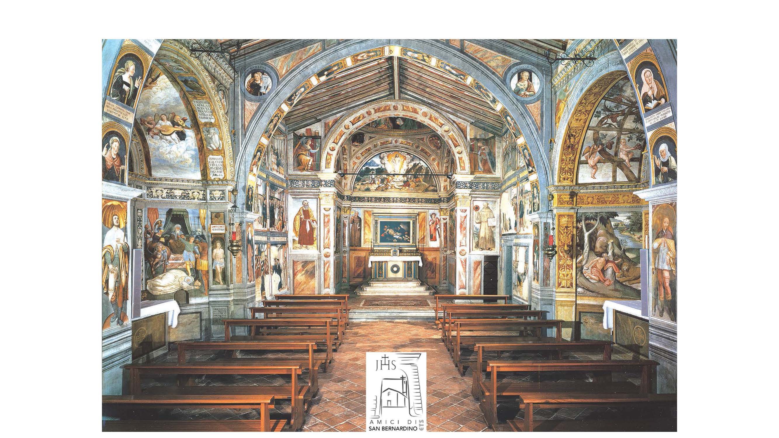 Interno chiesa con logo.1